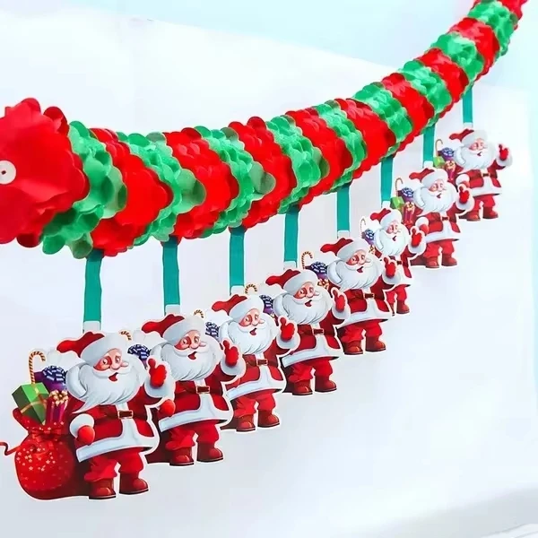 Christmas Banner Garland Merry Christmas Decoration for Home 2024 Navidad Noel 2024 Christmas Ornaments Xmas Decor New Year 2025 3
